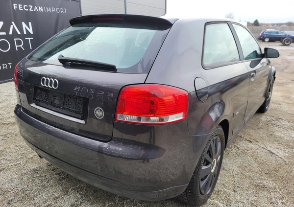 Audi A3 cena 5200 przebieg: 264000, rok produkcji 2007 z Góra małe 436